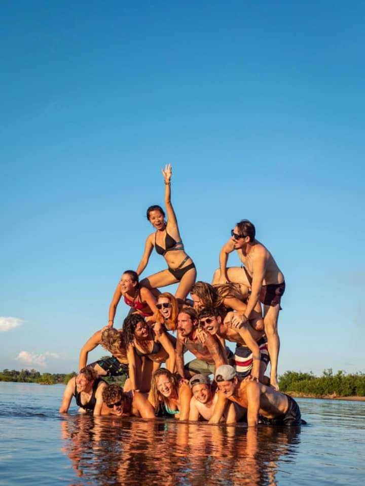 Mamapieng Budget Guesthouse Ban Dondét Esterno foto
